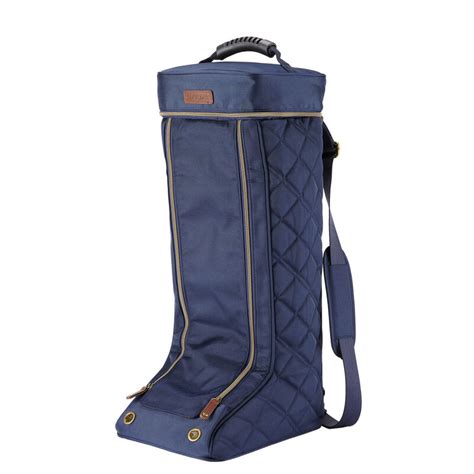 english tall boot bag.